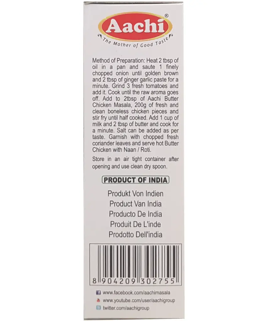 Aachi Butter Chicken Masala 160g 