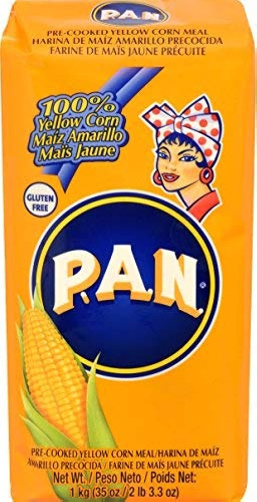 Pan Cornflour Yellow 1Kg