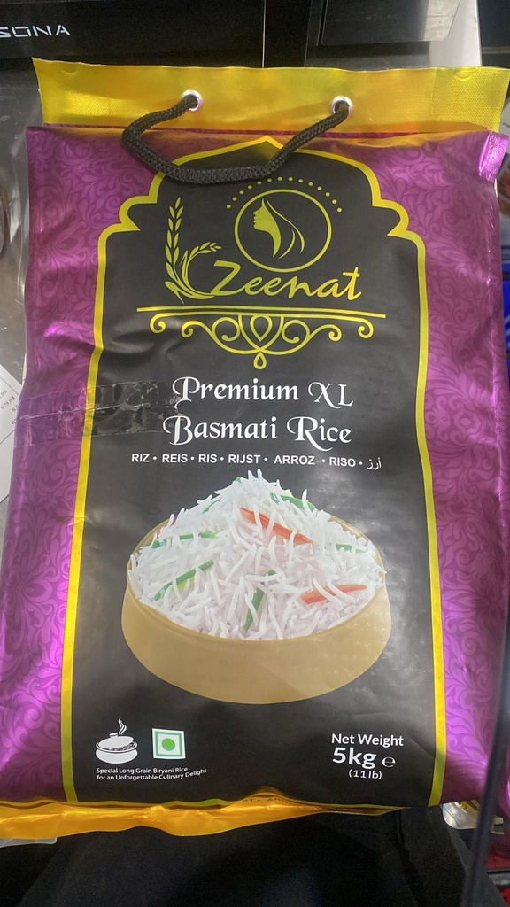 Zeenat Sella Basmati Rice 5kg