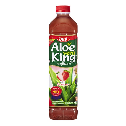 Okf Aloe-vera King Strawberry 1.5L