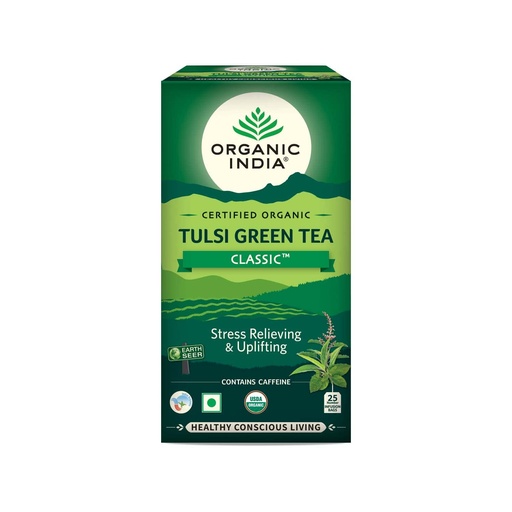Organic India Tulsi Green Tea Classic 25x1.7G