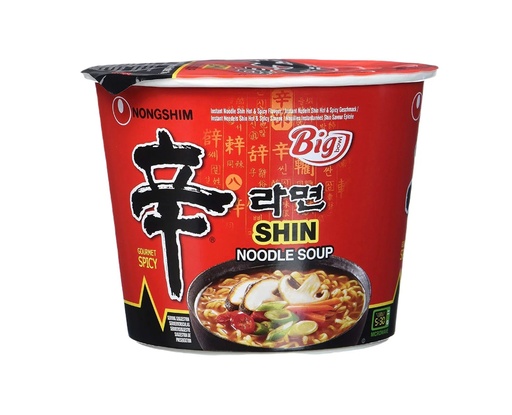 Nongshim Noodle Shin red Big Bowl 114g