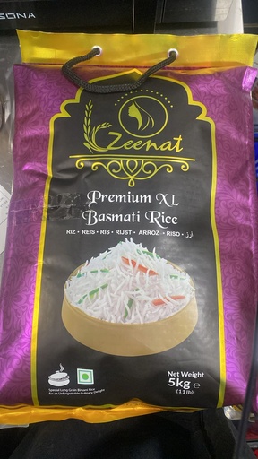 Zeenat Sella Basmati Rice 5kg