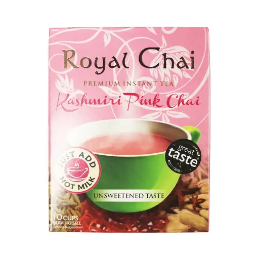 Royal Kashmiri Pink Chai Unsweetened 140g
